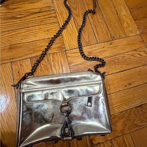 Rebecca Minkoff Silver Crossbody Bag